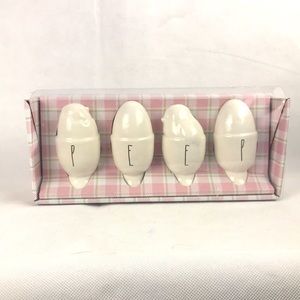 Rae Dunn by Magenta Ceramic Chicks - Set of 4 (PEEP)